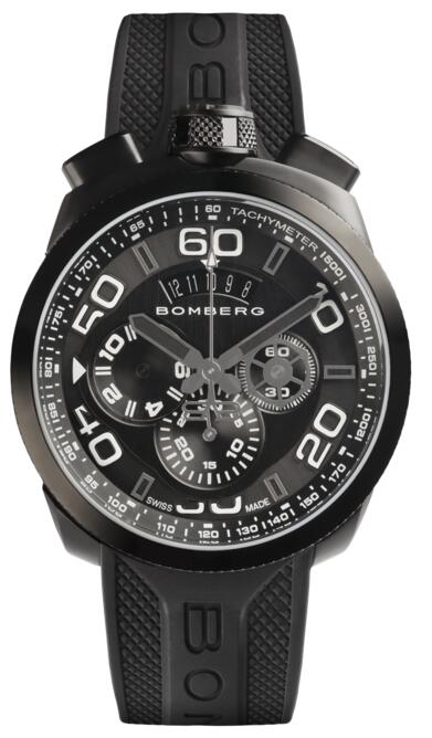 Review Bomberg Bolt-68 BS45CHPBA.012.3 QUARTZ CHRONOGRAPH replica watch - Click Image to Close